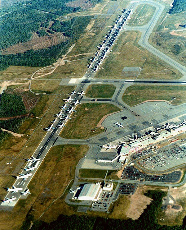 Birds view of Grander Airport